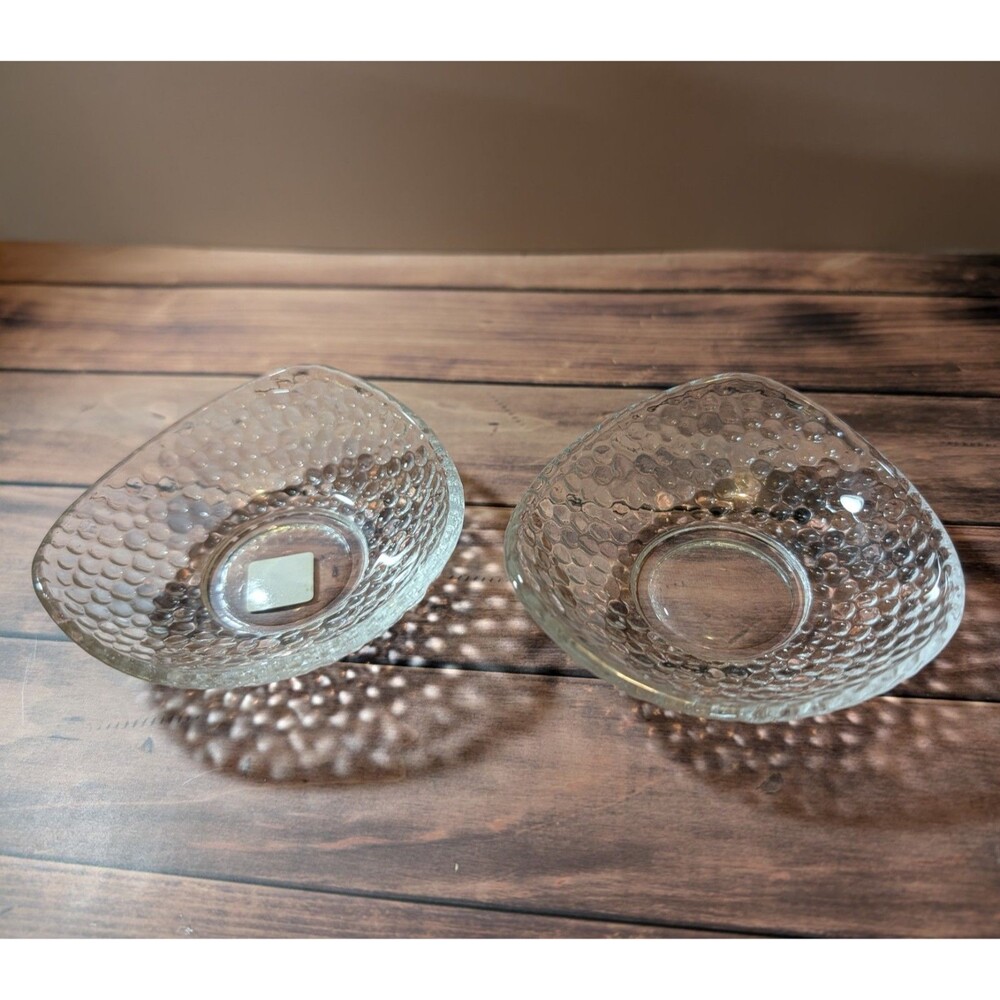 PartyLite glass votive candle holders set of 2